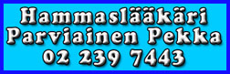 Hammaslääkäri Pekka Parviainen logo